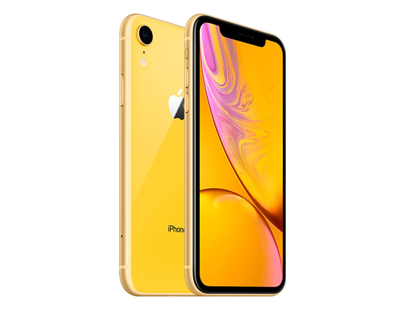 Apple iPhone XR Dual Sim (Hong Kong Version) 64GB - Yellow| Blink Kuwait
