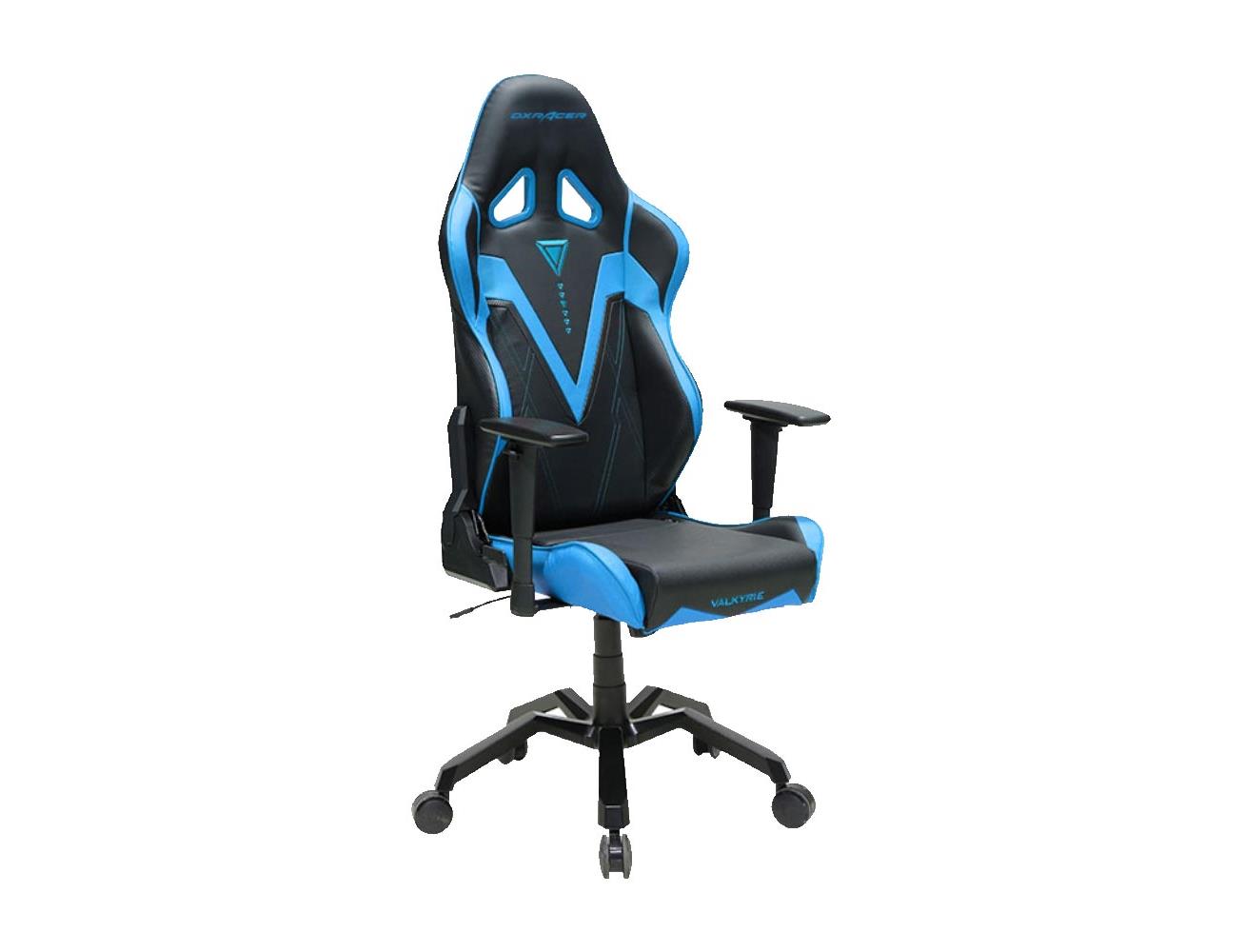  DXRacer Valkyrie  Series Gaming Chair Black Blue Blink 
