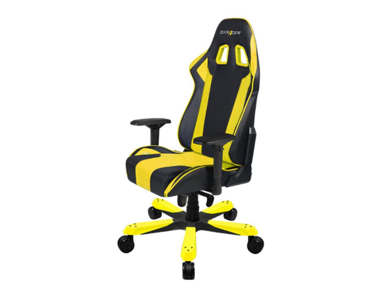 DXRacer King Series Gaming Chair - Black/Yellow| Blink Kuwait