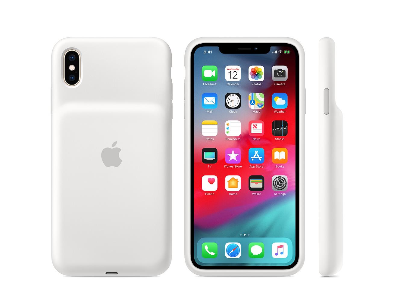 Apple iPhone XS Max Smart Battery Case - White| Blink Kuwait