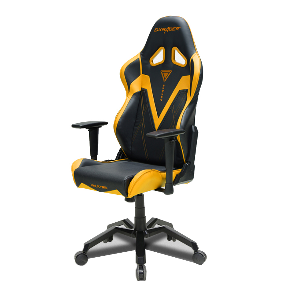 DXRacer Valkyrie Series Gaming Chair Black/Yellow Blink