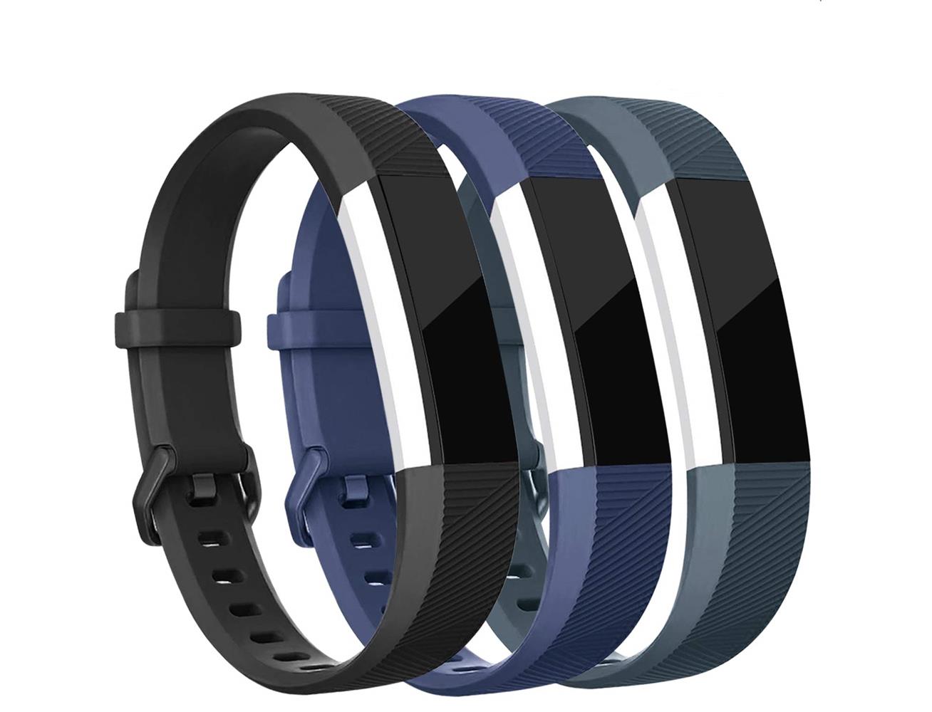 Konkit Fitbit Alta Hr and Alta Straps, Soft Adjustable Replacement Band ...