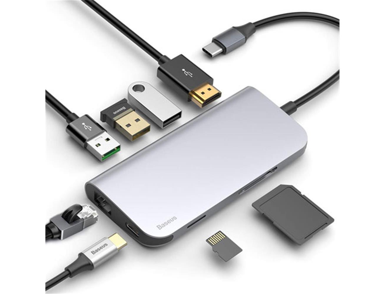 Baseus hub type c driver не видит hdmi