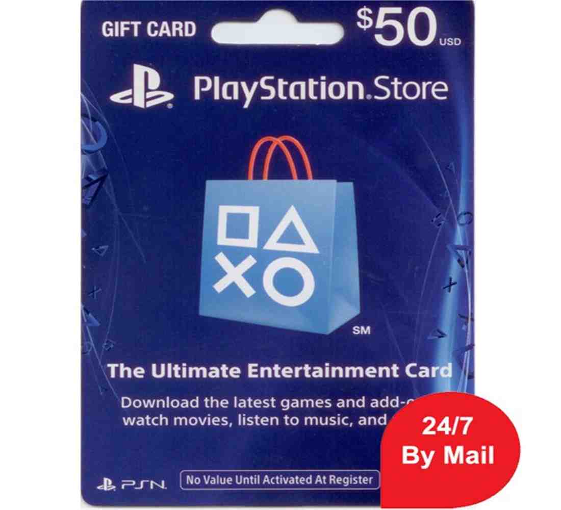 SONY Playstation Network Card 50$ (Online Game Card) - US ...