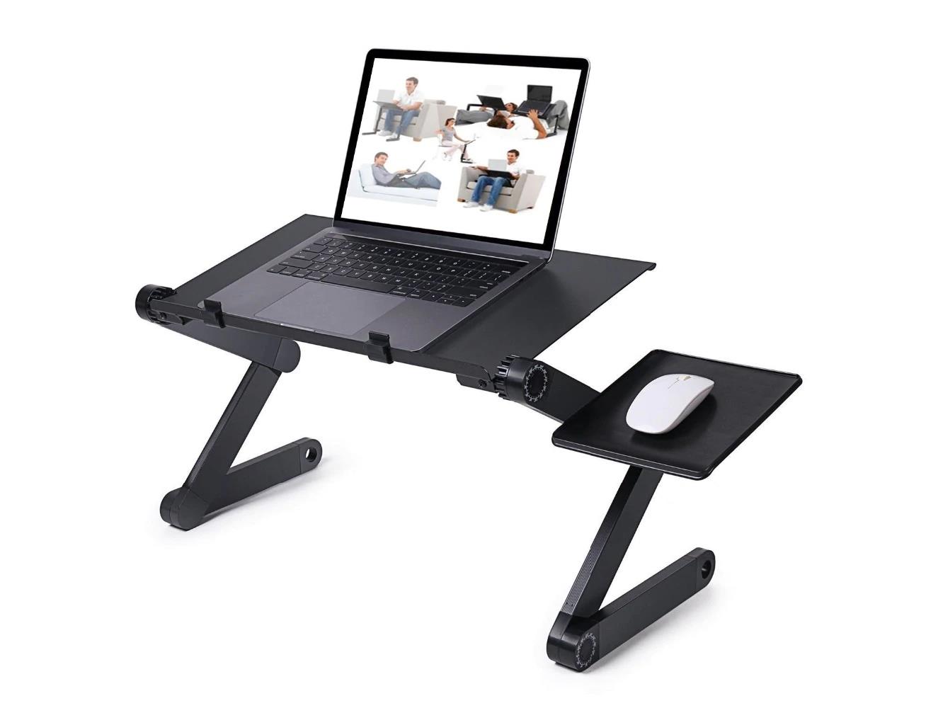 adjustable portable sofa bed side table laptop desk