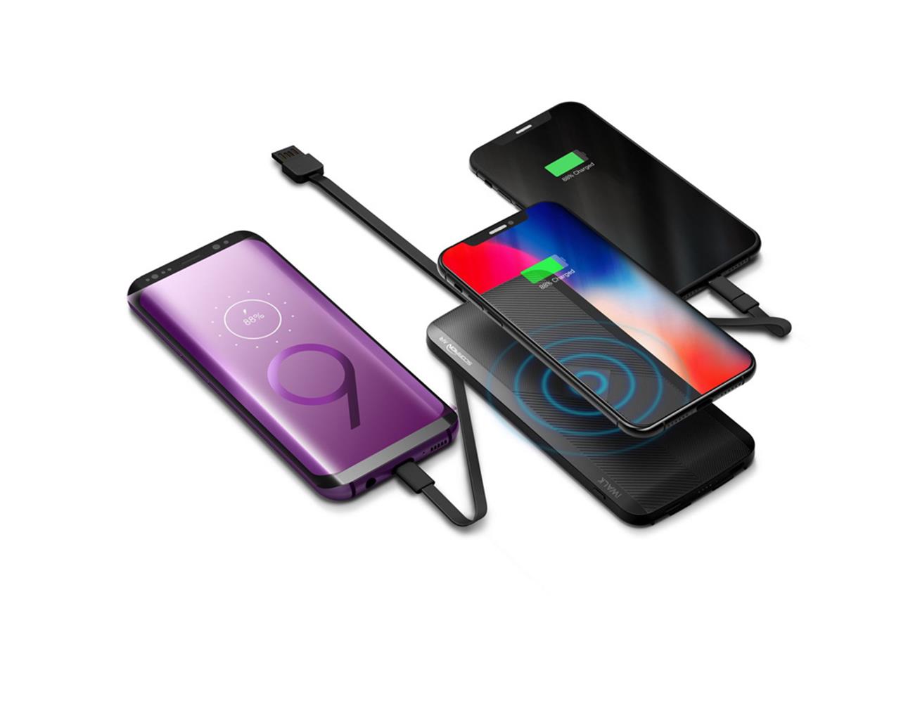 Wireless charging power bank. IWALK Wireless Charger 5000mah. IWALK Qi 3000. Power Bank с беспроводной зарядкой. Внешний беспроводной аккумулятор IWALK Scorpion Air 8000mah белый.