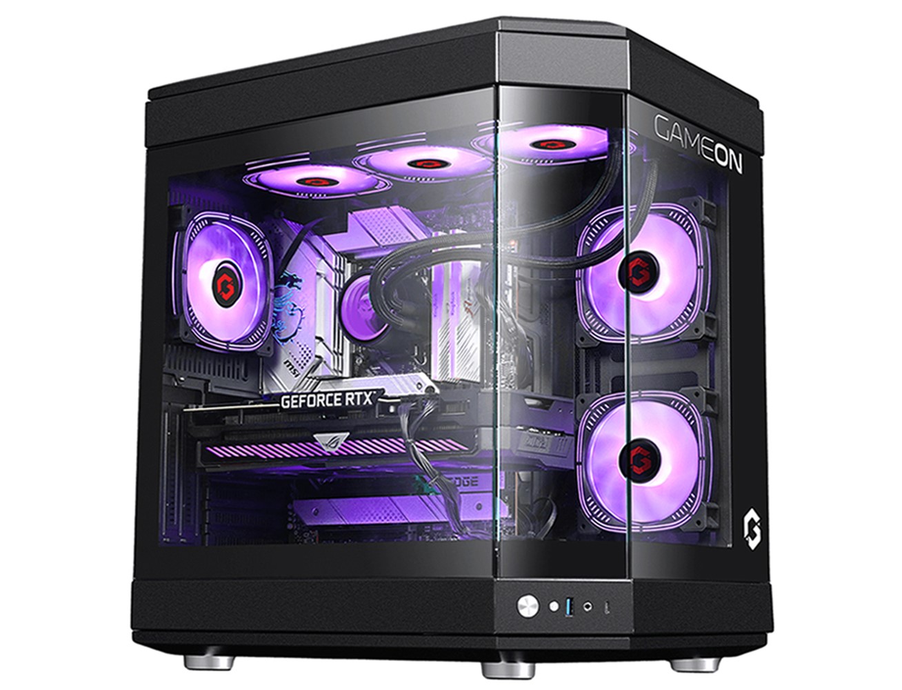 GAMEON Valkyrie Series 3 Fans Mid Tower Gaming Case