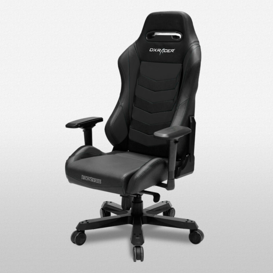  DXRacer  Iron Series Gaming  Chair  Black Blink Kuwait
